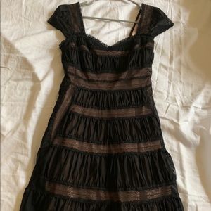 FREE PEOPLE BLACK FORMAL DRESS